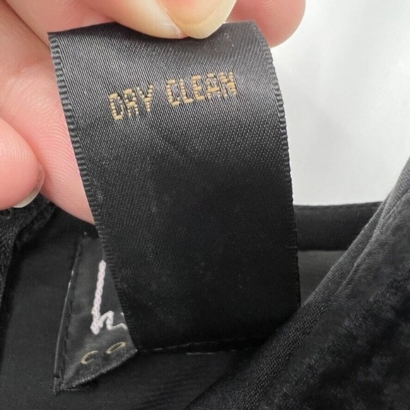 Nicole Miller Collection Womens 0 Silk Blend Blue Scroll Overlay Dress Cocktail - Picture 5 of 7